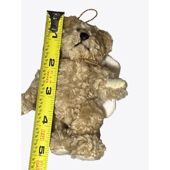 Boyds Collection Brown Teddy Bear Angel Wings Stuffed Animal Plush Ornament - Picture 7 of 7
